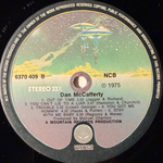Dan McCafferty ‎– Dan McCafferty (Скандинавия 1975г.)