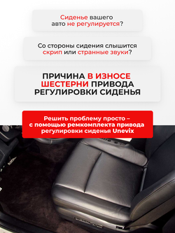 Ремкомплект привода подъема сиденья Volkswagen Touareg (I) [Кузов: 7L6; 7LA] 2003-2010 (S-3)