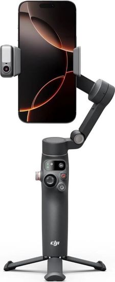 Стабилизатор DJI Osmo Mobile 8 Vlog Combo (DJI Mic Mini Transmitter Infinity Black)
