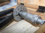 Микрометр листовой МЛ-25 (0-25мм.) Ц/д 0,01мм. (циферблат)