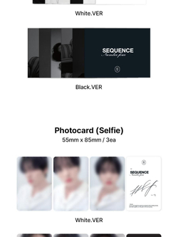 Альбом KIM JAE JOONG - SEQUENCE #4 PLATFORM Album RANDOM Version