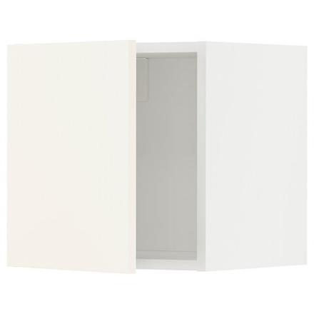 IKEA METOD  (ИКЕА МЕТОД)  -  Навесной шкаф - белый/Валльстена белый 40x40 см