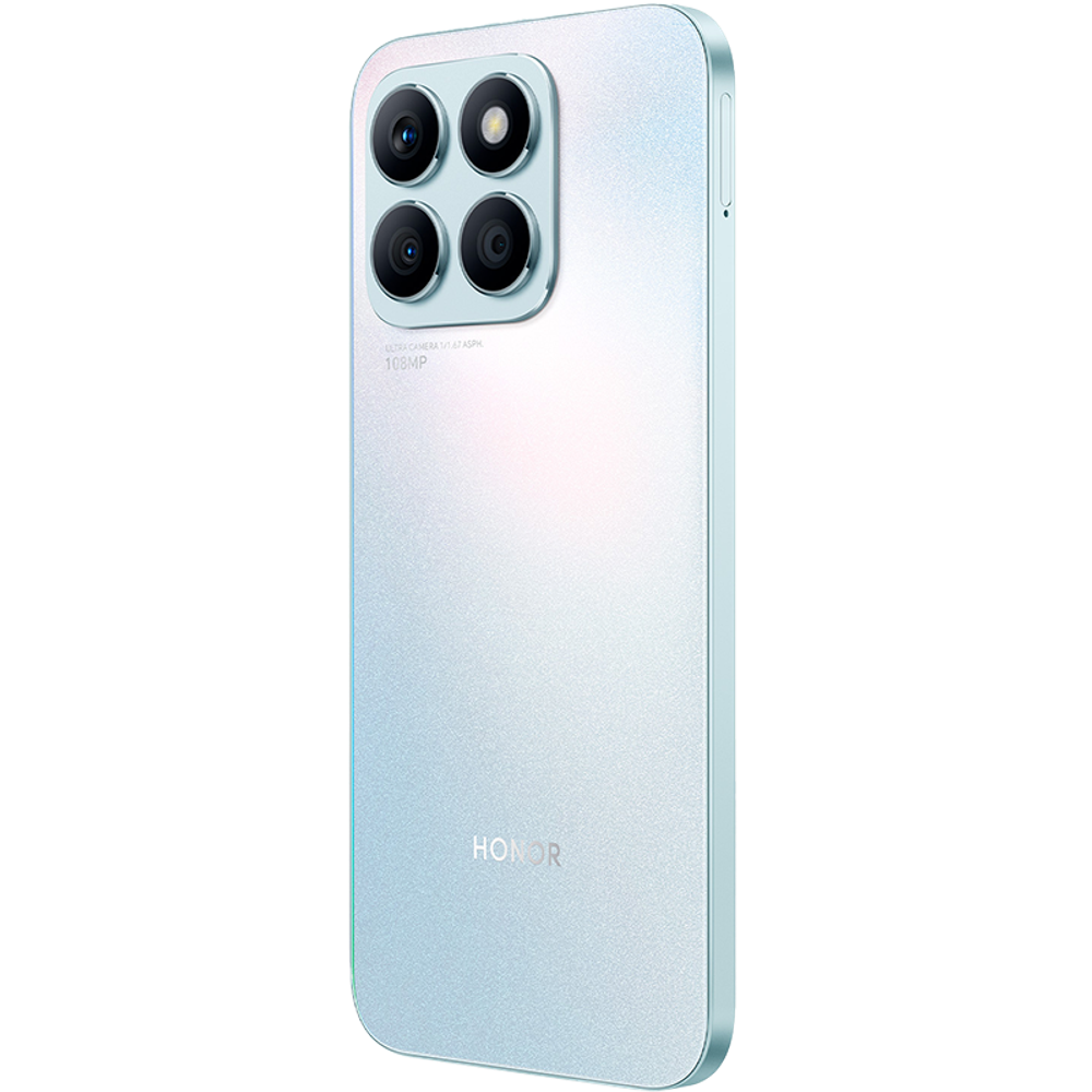 Смартфон HONOR X8b 8/256GB, Ростест, 8 ядер, 6.7", серебристый