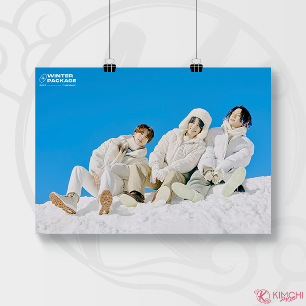 Постер А4 - BTS - WINTER PACKAGE 2021