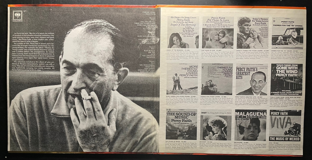 Percy Faith ‎– Forever Young: 20 All-Time Great Recordings In One Great Package 2LP (США)