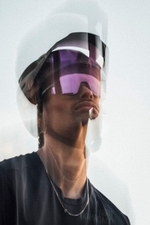 Спортивные очки 100% SLENDALE - Gloss Black - Photochromic Purple Mirror
