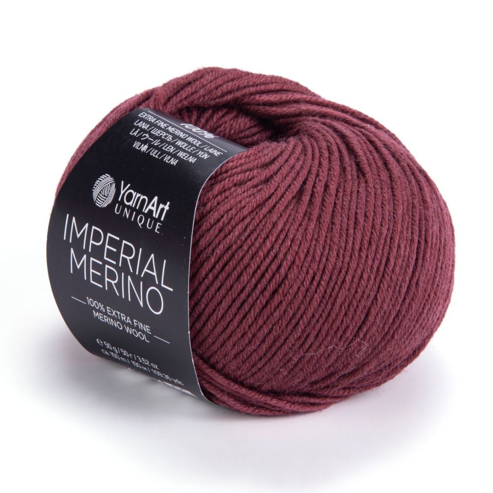Пряжа YarnАrt "Imperial Merino", 100% шерсть, брусника