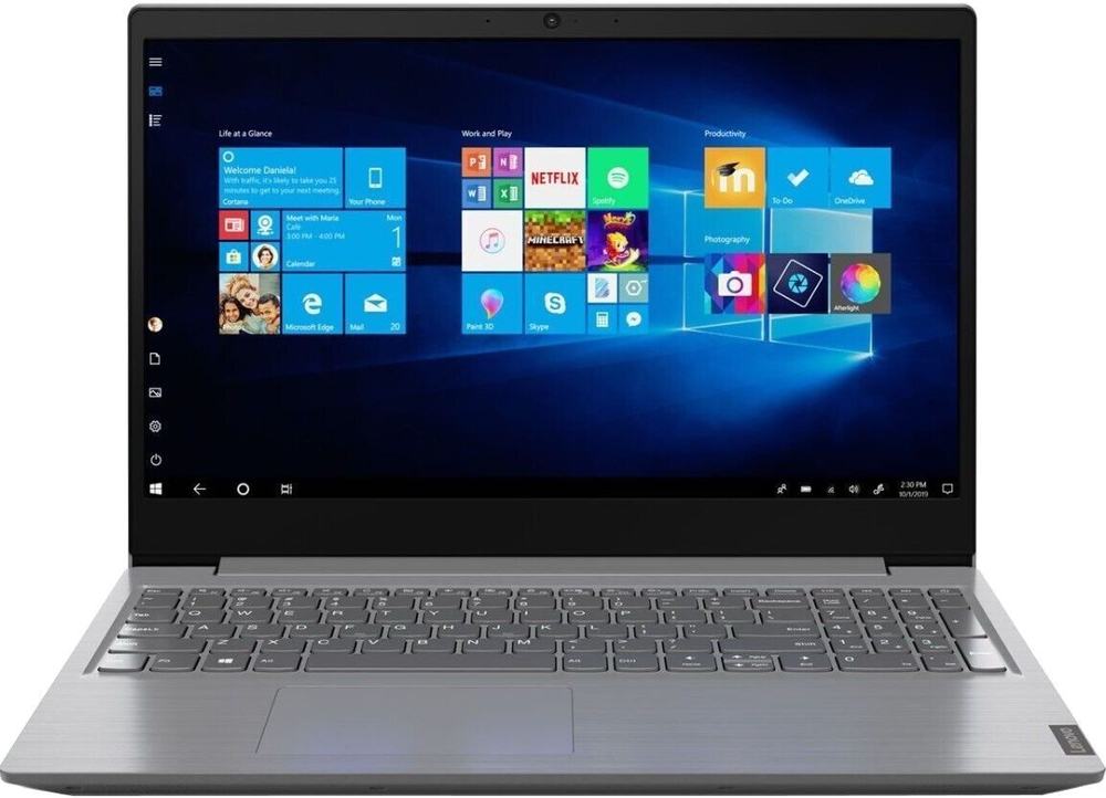 Ноутбук Lenovo V15-IIL Core i5 1035G1/8Gb/SSD256Gb/noDVD/Intel HD Graphics/15.6;/TN/FHD (1920x1080)/noOS/dk.grey/WiFi/BT/Cam/ 82C500FURU