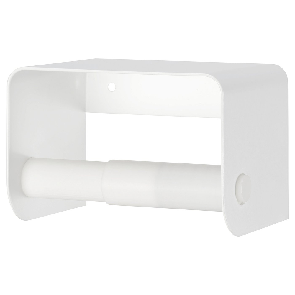 IKEA ENUDDEN  (ИКЕА ЕНУДДЕН)  -  Держатель для туалетной бумаги - белый 9x13x8 см