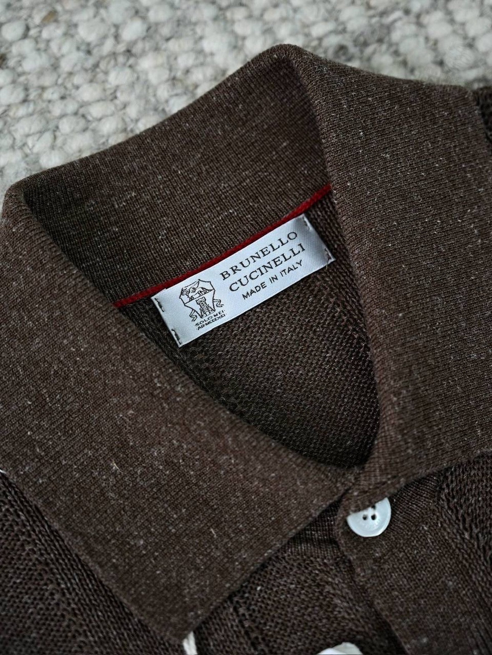 Поло-Кардиган Brunello Cucinelli