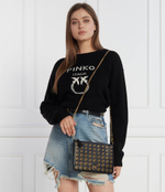 Кожаный клатч FLAT CLASSIC VITELLO SETA+VE Pinko - черный(100455 A17M)