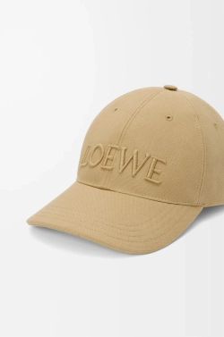 Loewe Кепка из парусины, песочный