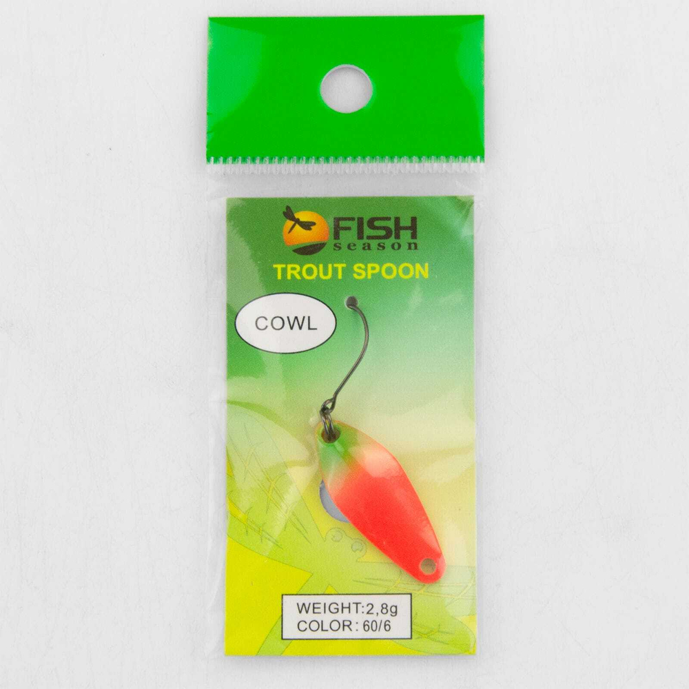 Блесна колеблющаяся Fish Season COWL (2.8гр)