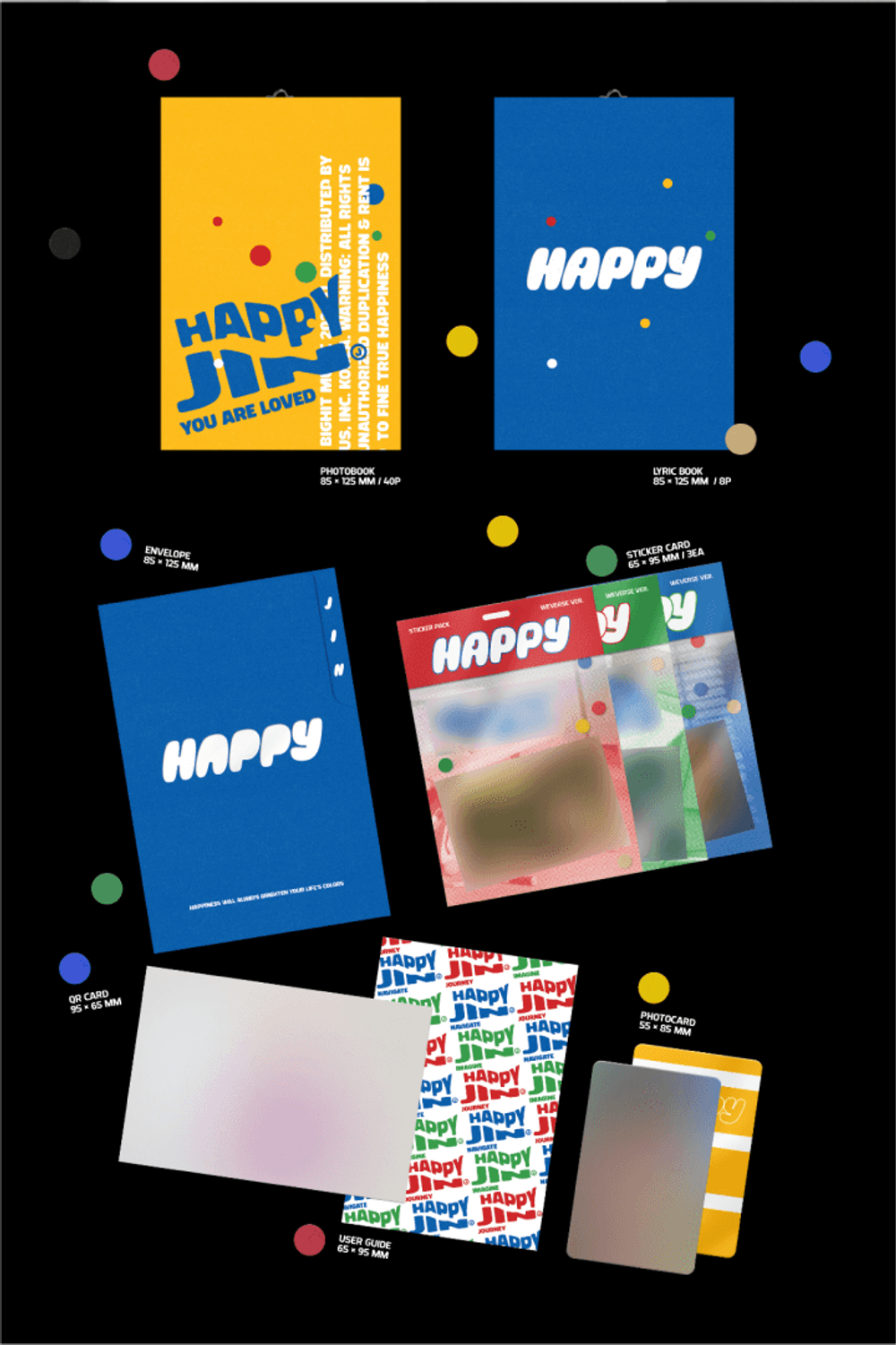 [Альбом] Jin - Happy (Weverse Albums ver.)