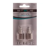 Ниппель универсальный быстросъемный ("папа") 3/8, внутренняя резьба, 2 шт, Stels — фото 4