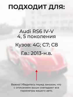 Ремкомплект ограничителей дверей Audi RS6 (IV-V) [Кузов: 4G; C7; C8] (2 двери, тип 14) 2013-н.в