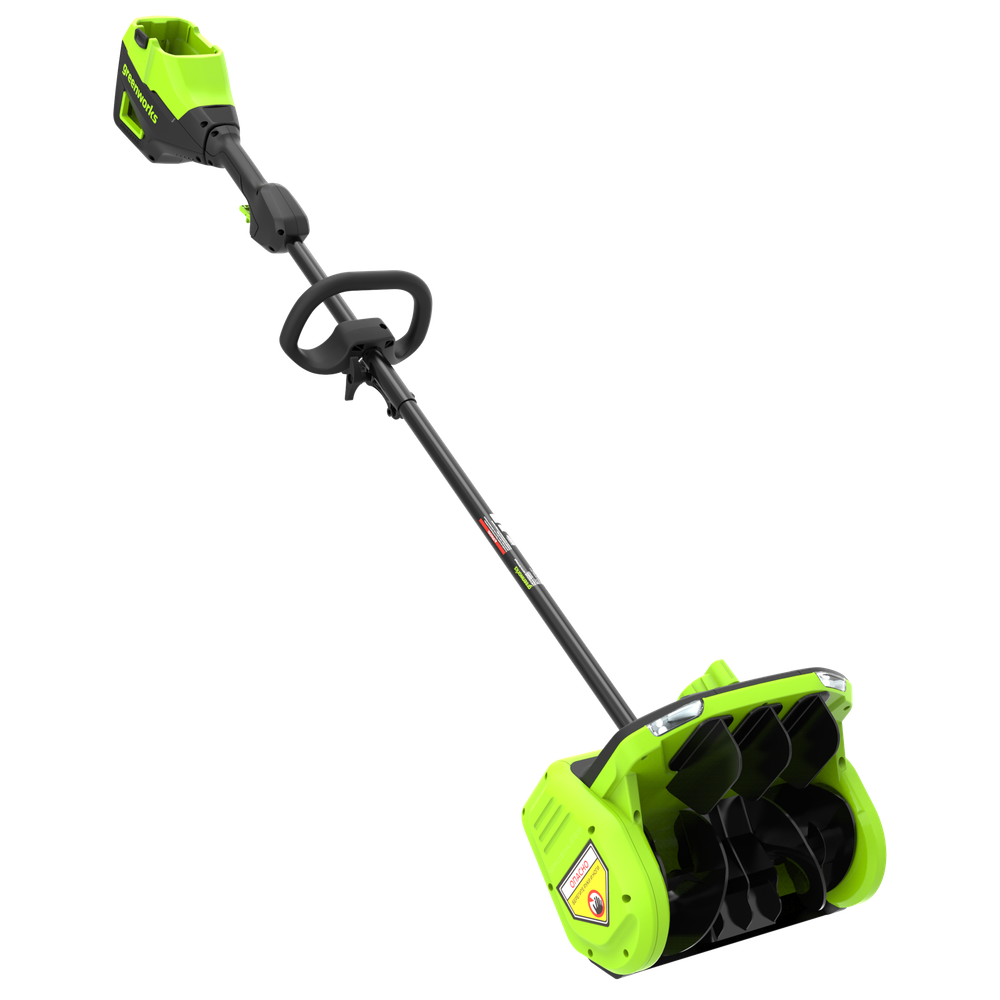 Аккумуляторная снегоуборочная лопата Greenworks GD60SS2 Арт. 2603207UB, 60V, 30 см, с регулируемым направлением выброса, бесщеточный, c 1хАКБ 4Ач и ЗУ