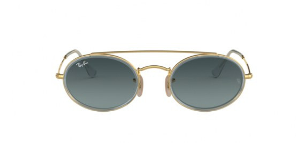 Очки Ray-Ban Oval Double Bridge RB3847N 9123/3M