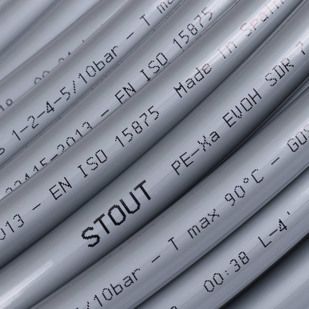 Труба из сшитого полиэтилена STOUT PEX 16х2,2 SPX-0001-001622
