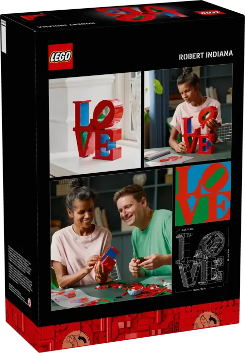 Конструктор LEGO ART 31214 LOVE