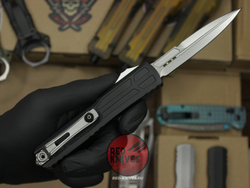 Нож Microtech Ultratech EX-ZBP Gen III Black - клинок байонет, черная рукоять