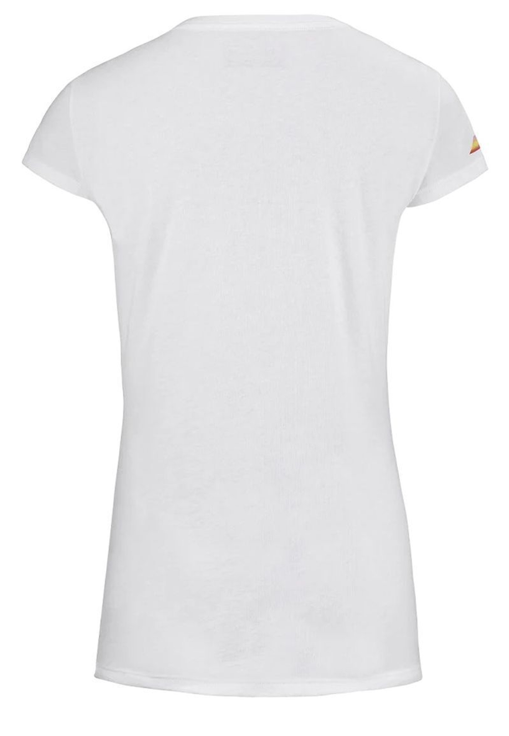 Женская теннисная футболка Babolat Exercise Message Tee W - белый