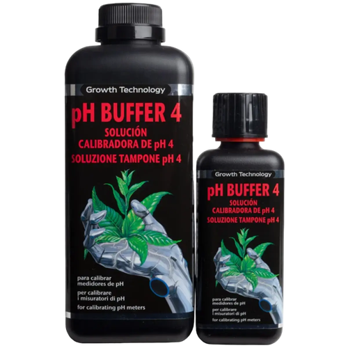 Калибровочный раствор Growth Technology pH Buffer 4 & 7 300мл