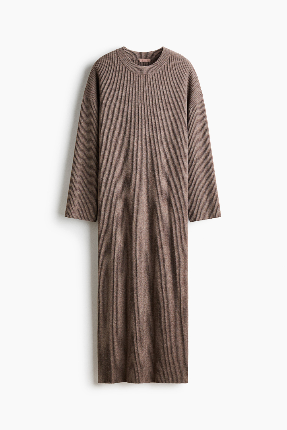 Платье из эластичного трикотажа — длинные рукава - H&M