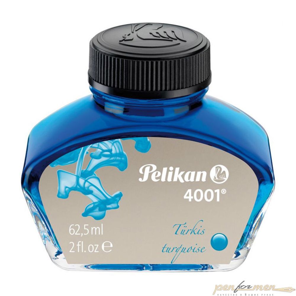 Флакон с чернилами Pelikan INK 4001 76 бирюзовые 62.5 мл (PL329201)