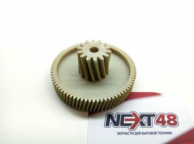 Шестерня мясорубки Panasonic D=78/28, 78/14 зубья косые,  D82