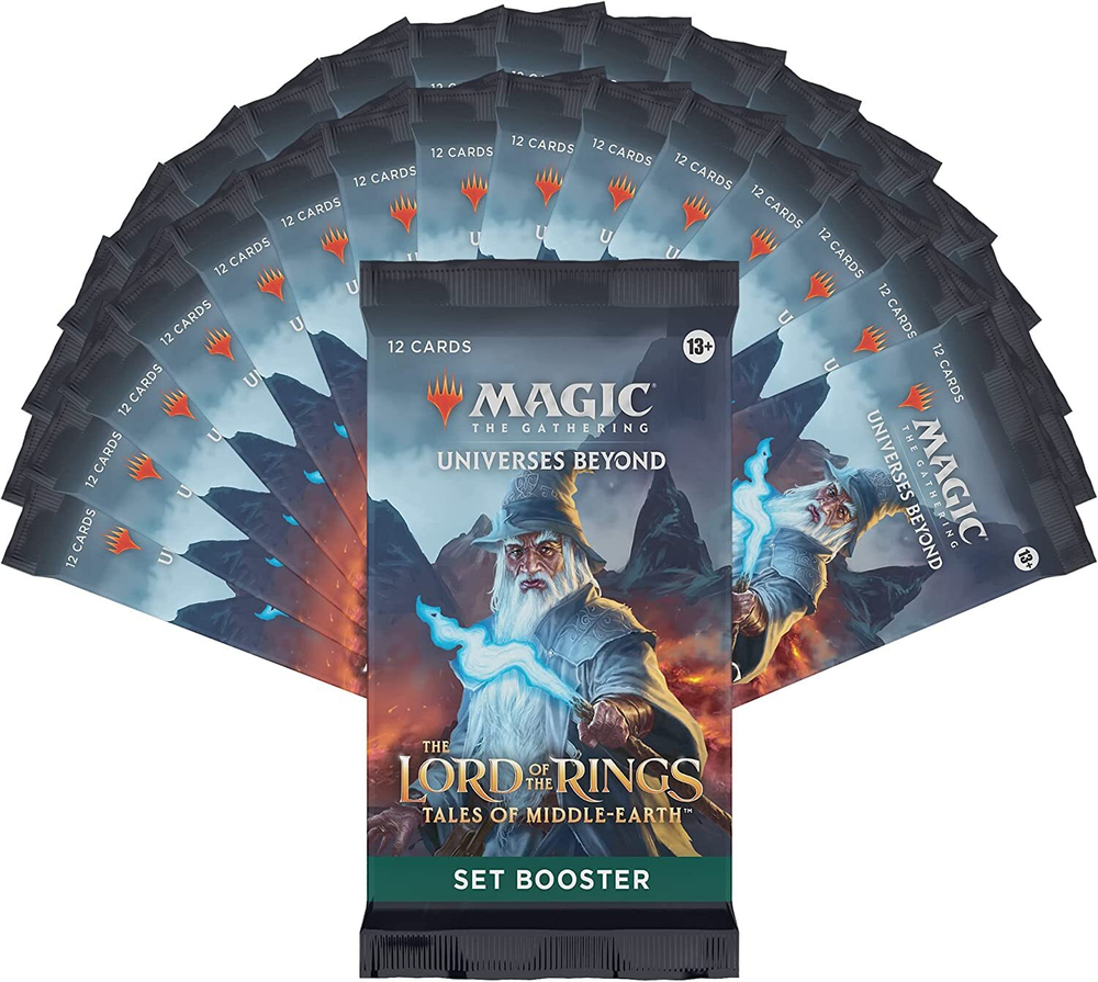 Дисплей сет-бустеров Lord of the Rings: tales of Middle-Earth (на английском языке)