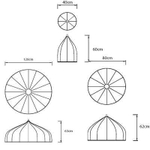 Люстра  Moooi Dome ( диаметр 80 см )