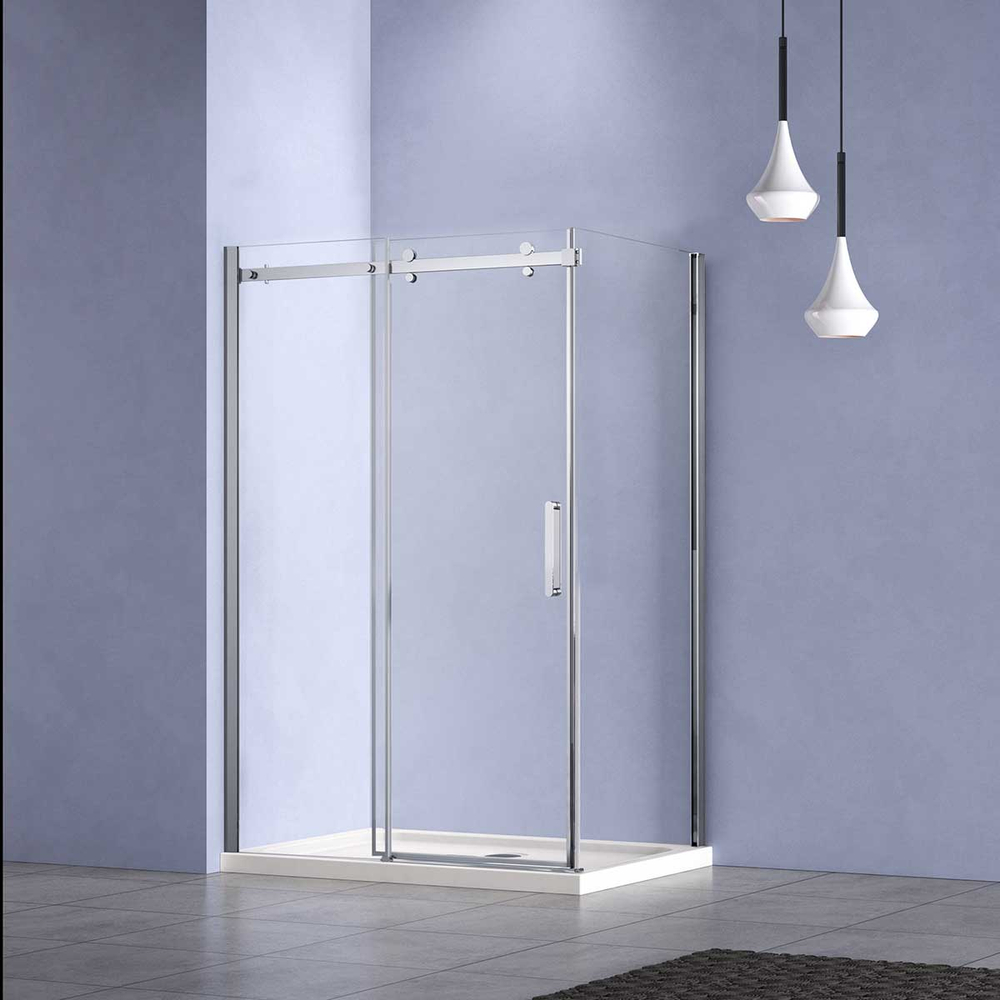 Душевой уголок Vincea Комо-Н (Como-N) VSR-4CN9016CL, 1600*900, хром, стекло прозрачное