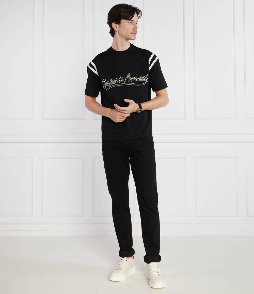 Футболка Emporio Armani - черный(6R1TDP 1JWZZ)