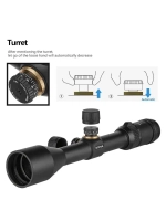 Прицел оптический (Spina Optics) 3-9x40 (с кольцами)