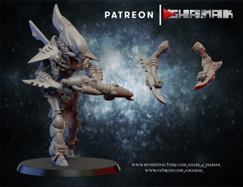 Aeldari_Craftworlds миниатюра для dnd, днд, pathfinder, фентези, Настольная игра, НРИ, Варгейм, РПГ