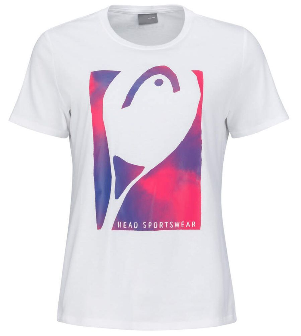Женская теннисная футболка Head Vision T-Shirt - белый