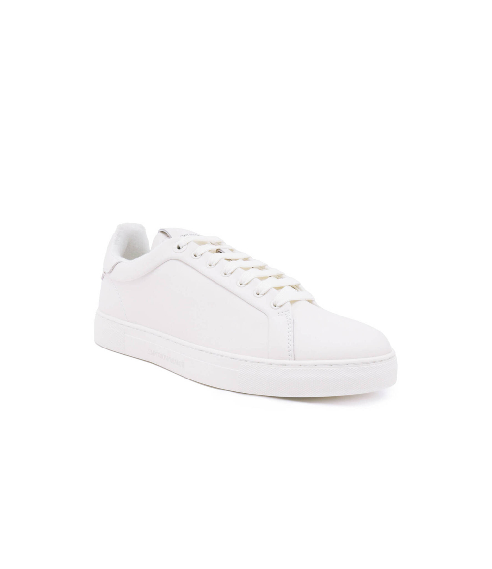 Кожаные кроссовки Emporio Armani - белый(X4X598 XF662)