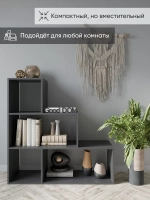 Стеллаж деревянный для книг, игрушек