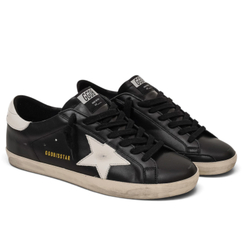 Women's Golden Goose Super-Star with Black and White Star