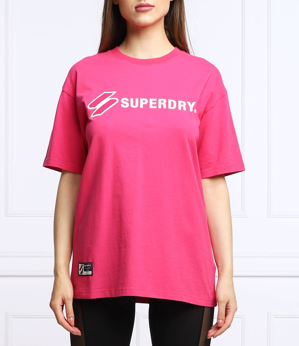 футболка code sl applique Superdry - фуксия(W1010825A)