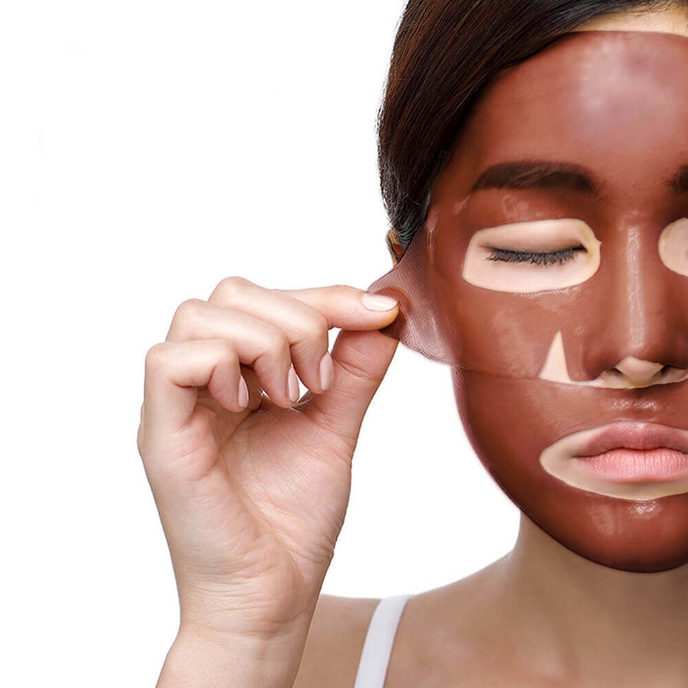 Petitfee Cacao Energizing Hydrogel Eye Mask Разглаживающ. гидрогелевая маска д/лица с экстрактом какао