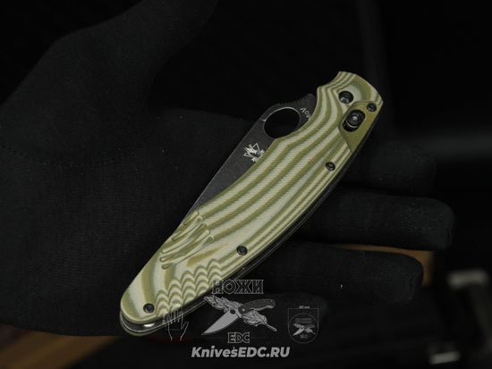 Складной нож ЕДС Steelclaw Грач c клинком из стали 9Cr18MoV, рукоять G10