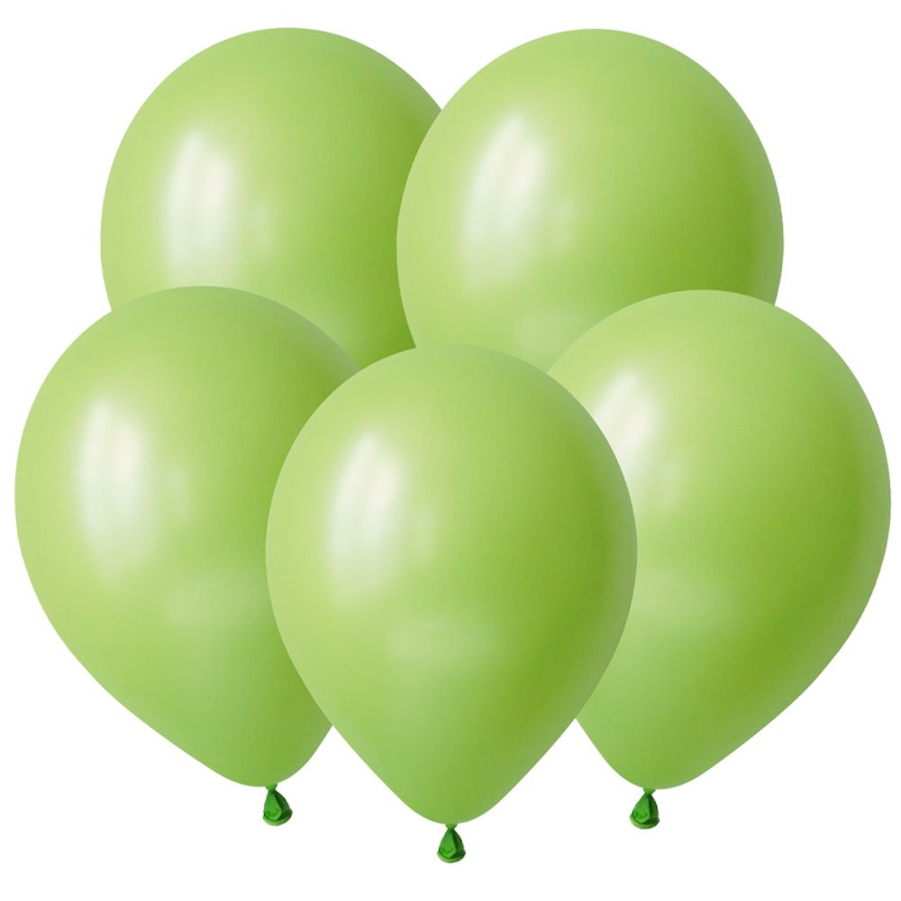 Шар 12" Лайм пастель / Lime green деко