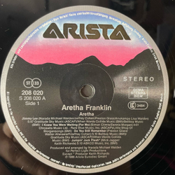 Винтажная виниловая пластинка LP Aretha Franklin Арета Франклин, Aretha (Германия 1986) Do You Still Remember