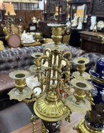 Каминный комплект часы и канделябры 2 шт