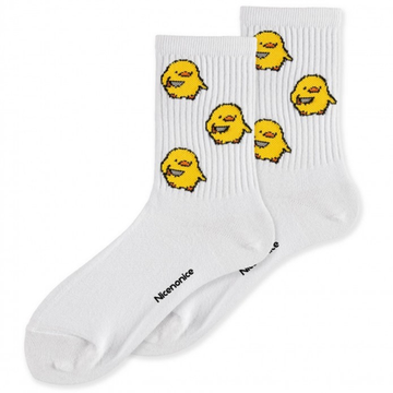 Носки Nicenonice Classic Цыпленок с ножом 2.0 (Белый, 35-40)