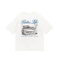 Футболка HAIDED MAL DE MER HW, экрю