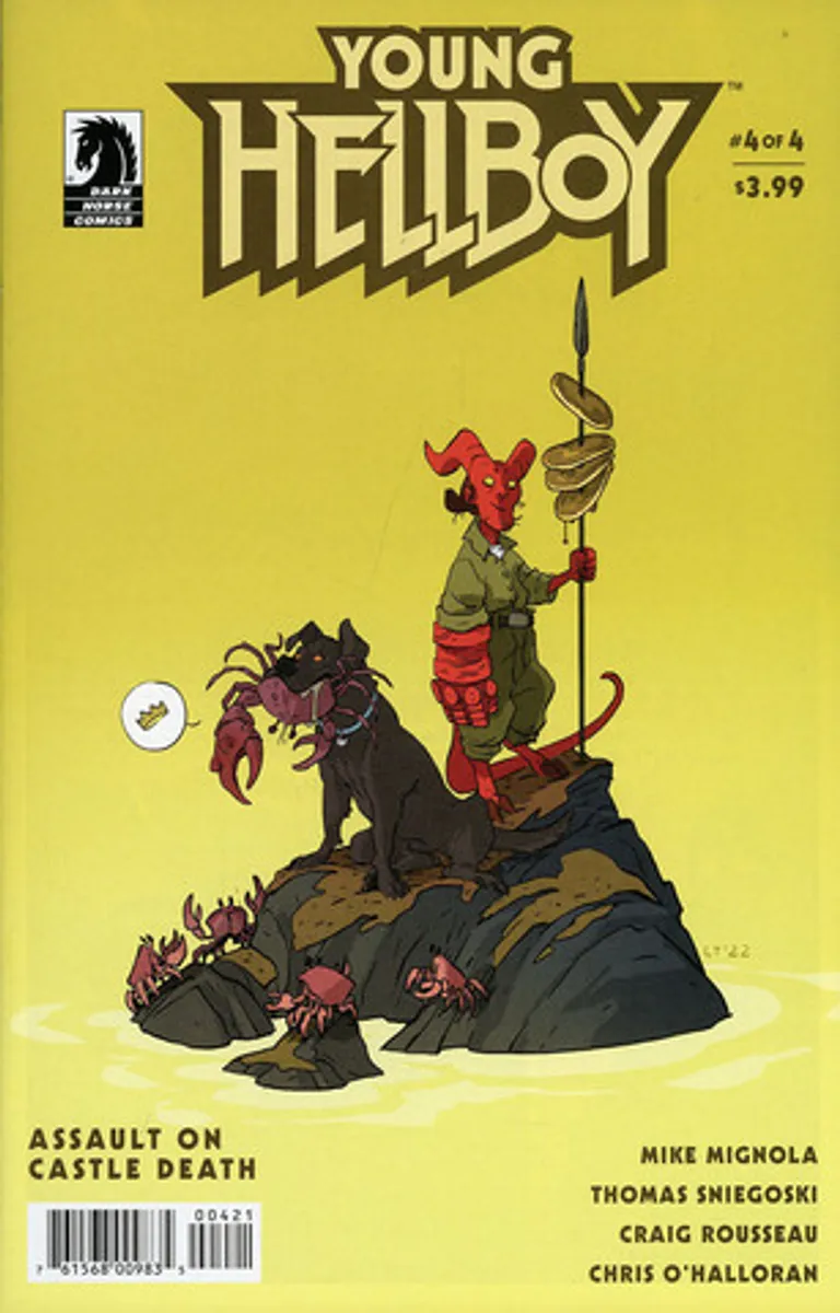 Young Hellboy Assault On Castle Death #4 (Cover B)
