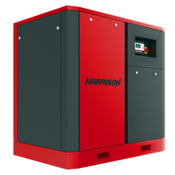HRS-955600 Винтовой компрессор с прямым приводом Harrison: 5600 л/мин, 12 бар, 45 кВт